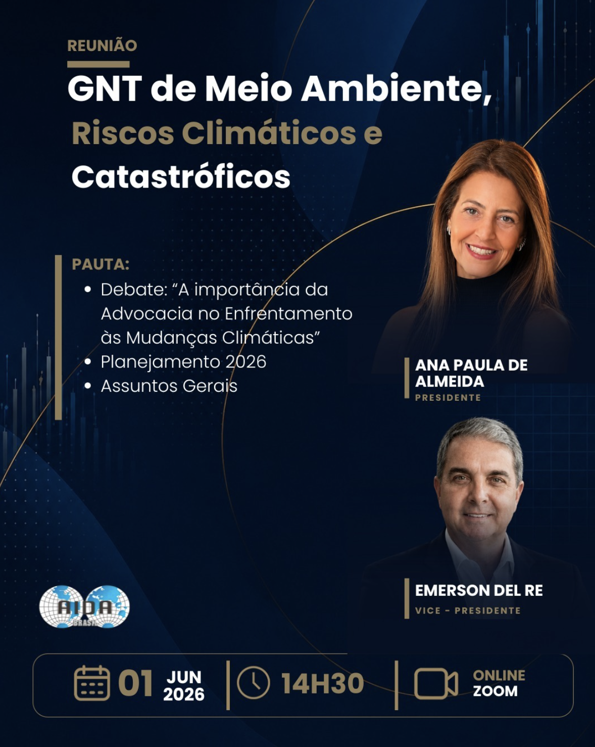 GNT de Meio Ambiente, Riscos Climáticos e Catastróficos